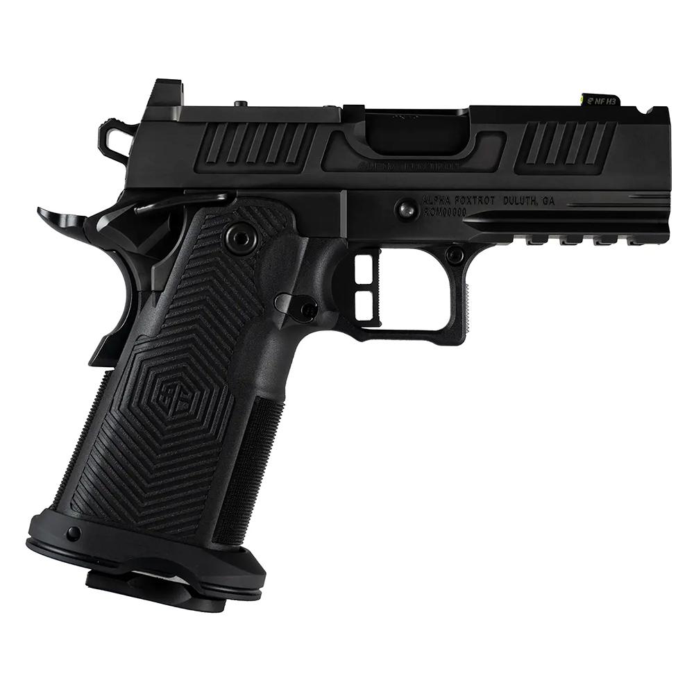 Alpha Foxtrot AF1911-ROMULUS 9MM 3.5'' PORTED MOS DLC BLACK (5)20RD