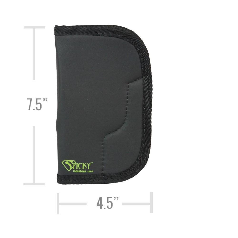 Designed for large revolvers up to 4 in barrel
