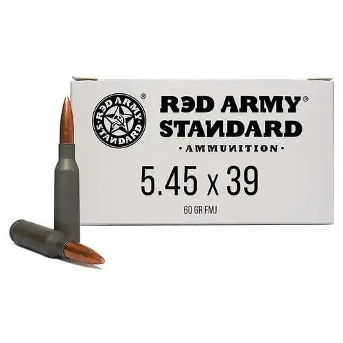 Red Army Standard 5.45x39 60 Gr FMJ Lead Core 30rd Box