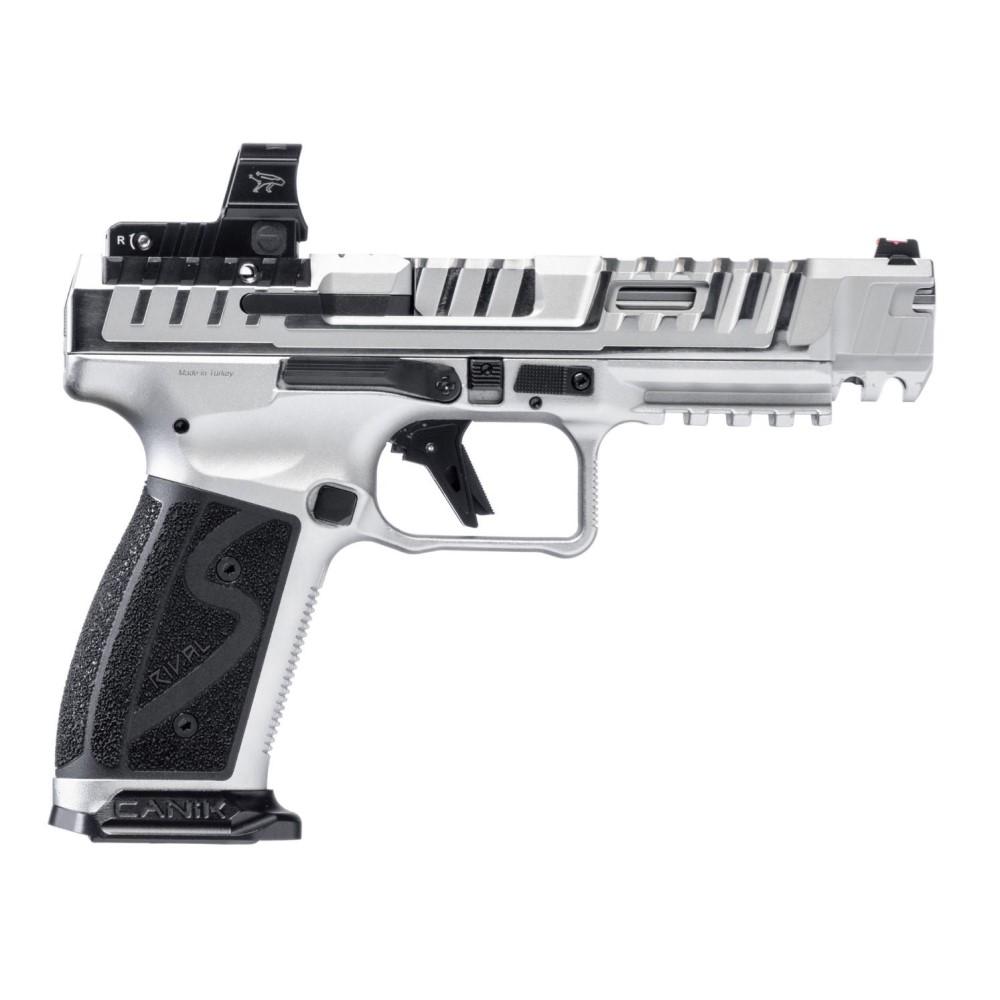Canik Rival-S Chrome w/ MECANIK MO2 Cal. 9mm 18rd