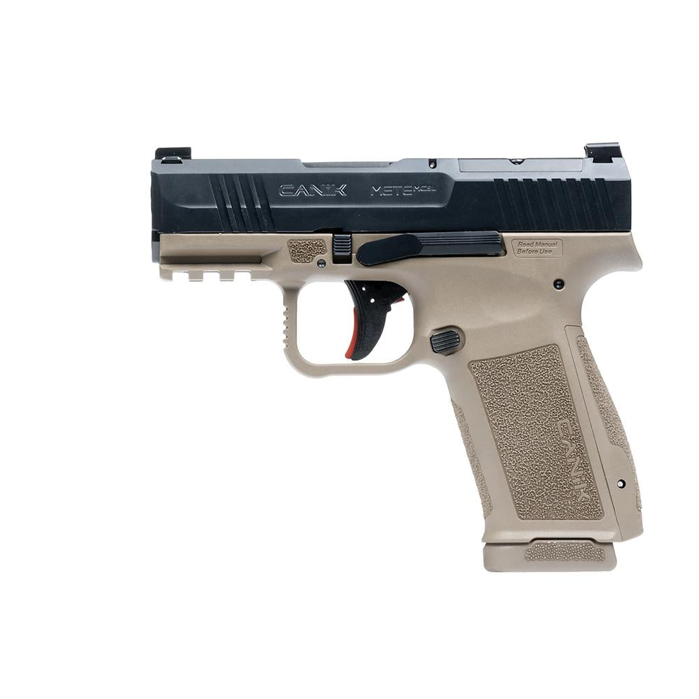 CANIK METE MC9 L Slide Black/Frame FDE (2) 17RD ACCES KIT