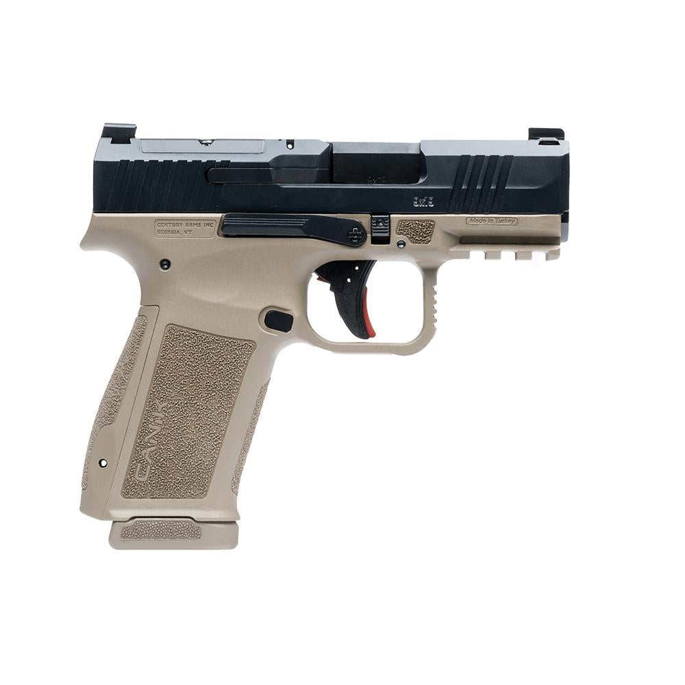 CANIK METE MC9 L Slide Black/Frame FDE (2) 17RD ACCES KIT