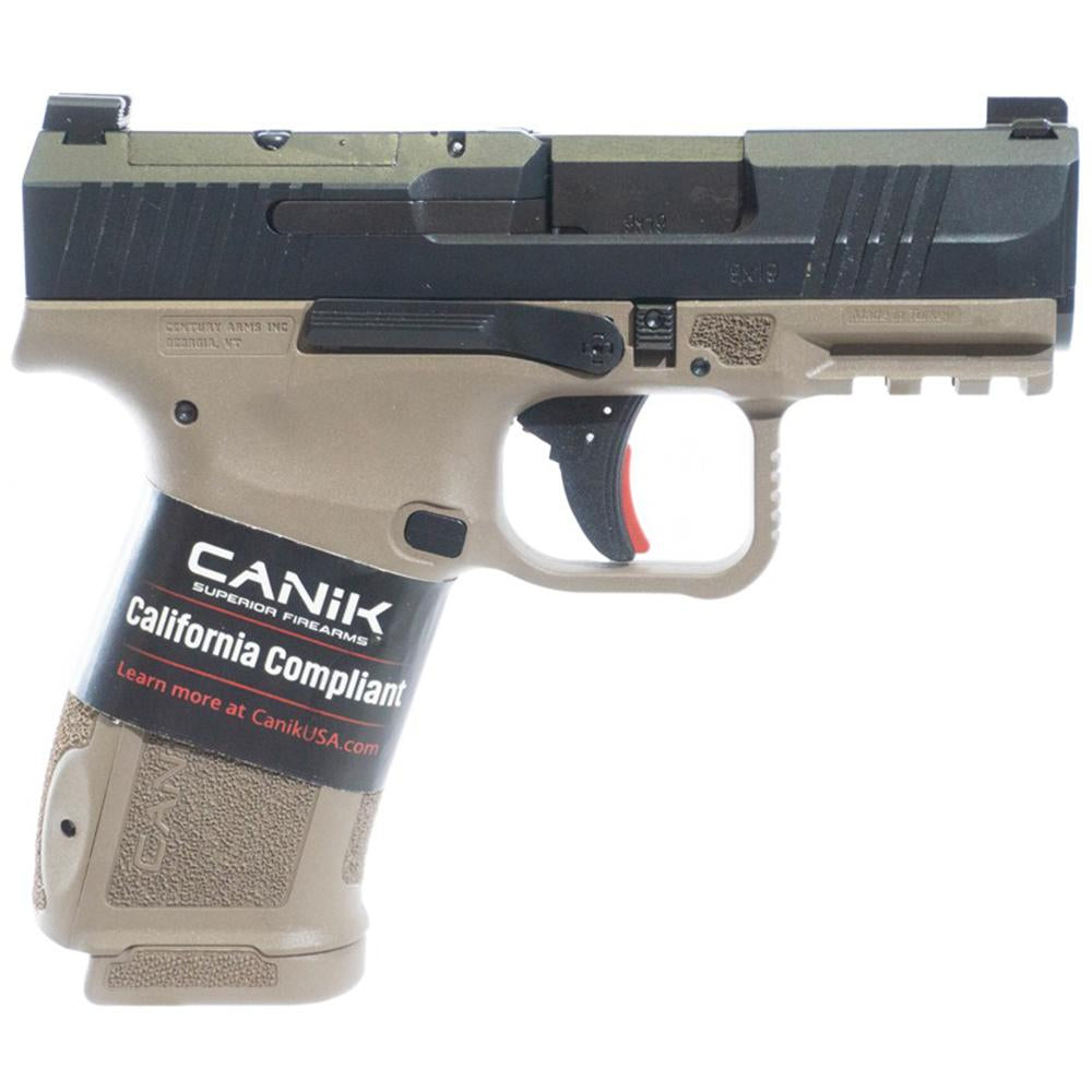 CANIK METE MC9 L CALIFORNIA BLACK/FDE 9MM 10RD