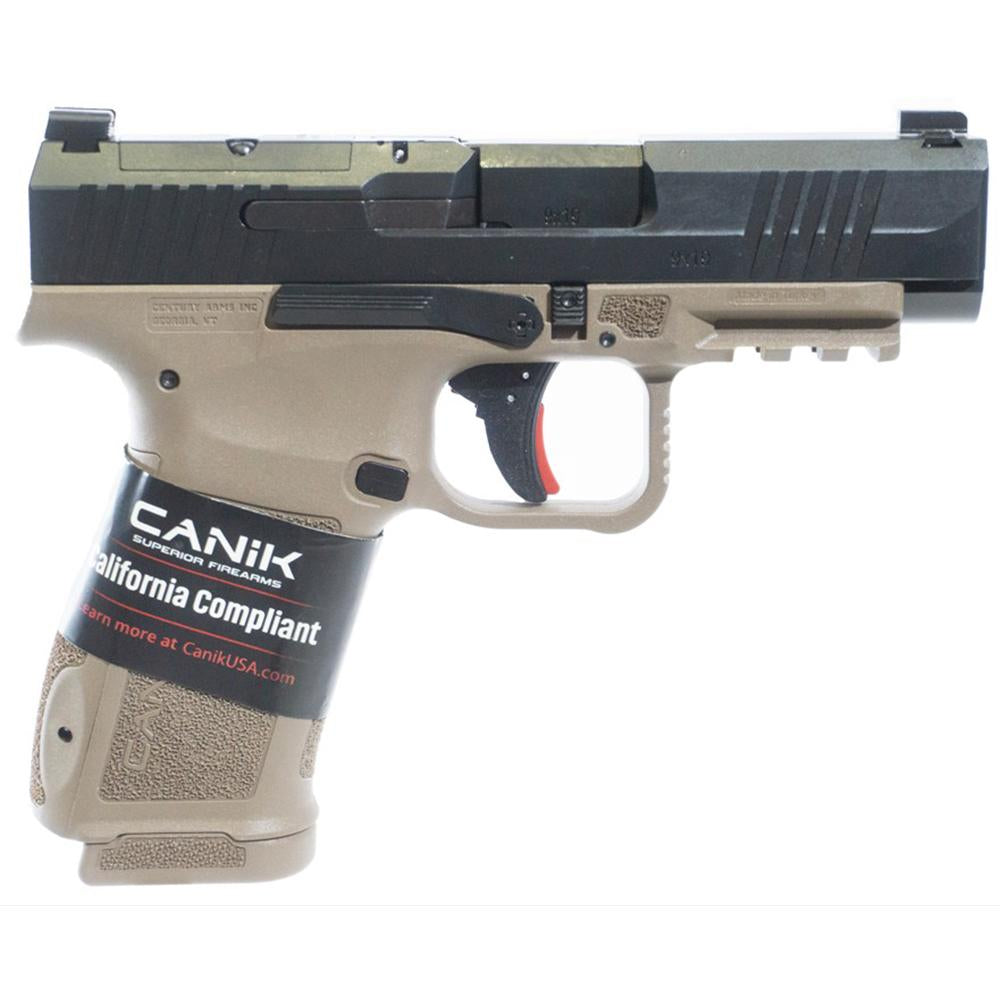 CANIK METE MC9 LS CALIFORNIA BLACK/FDE 9MM 10RD