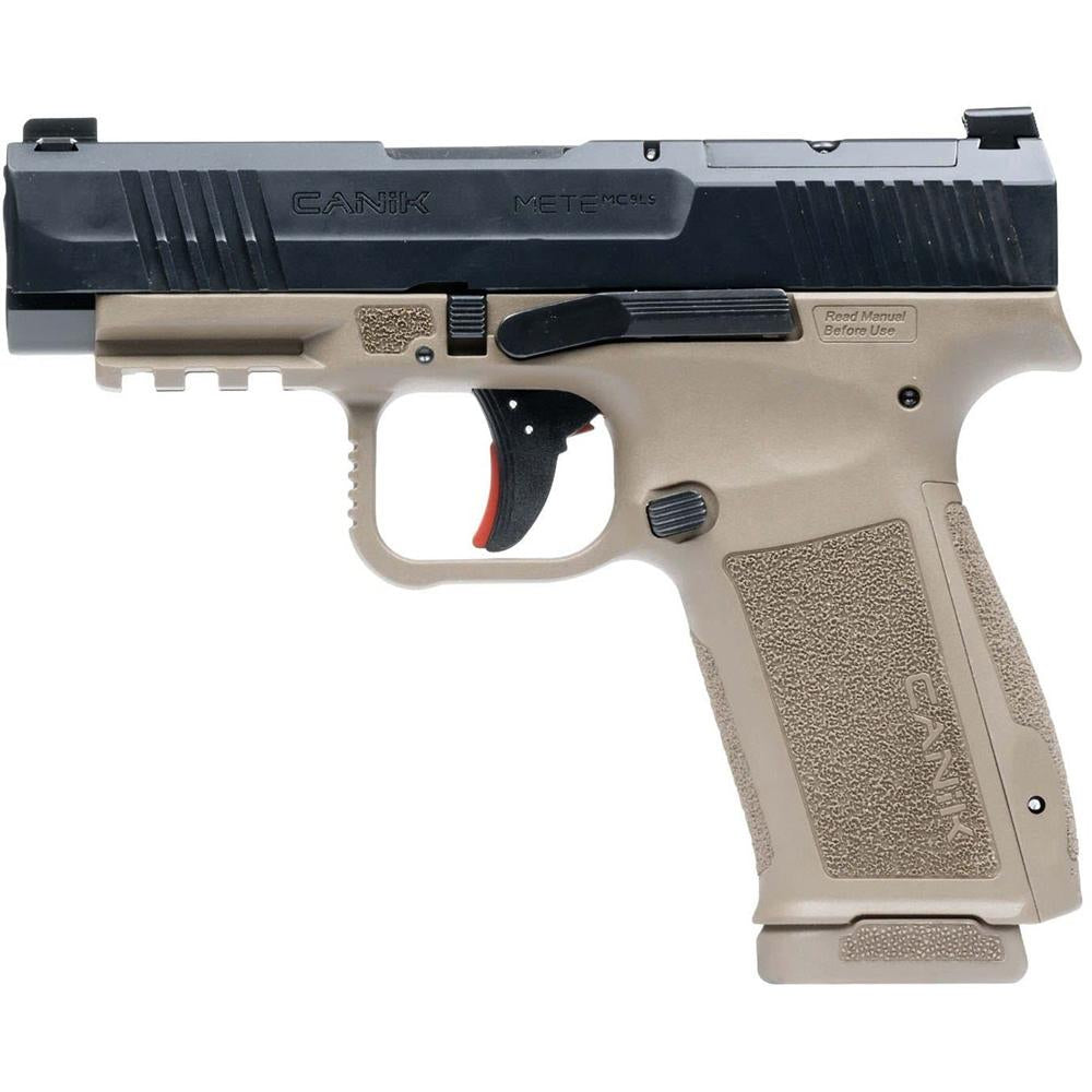 CANIK METE MC9 LS CALIFORNIA BLACK/FDE 9MM 10RD