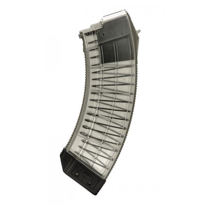 US Palm AK30R 7.62x39 PolyCarb/Clear Black 30 Round Magazine