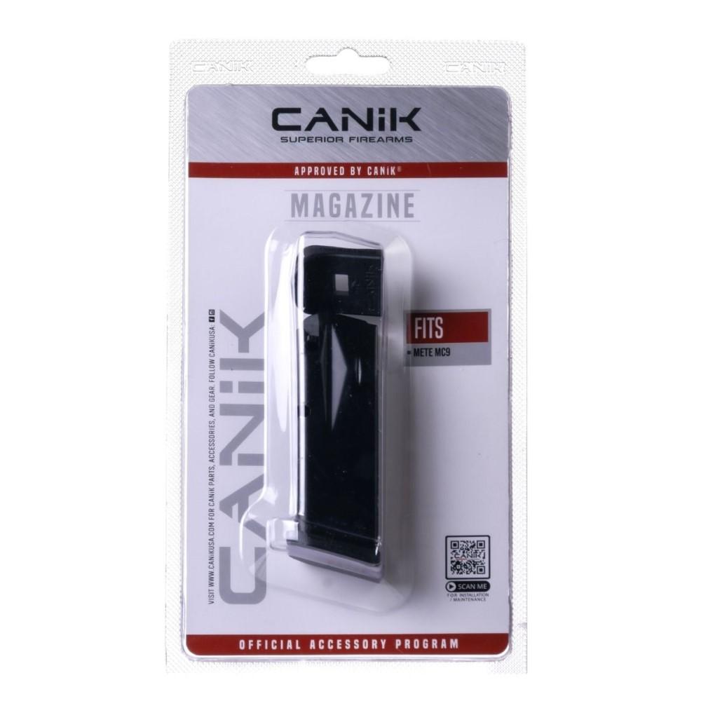 Micro Compact Size 12 rd Magazine w/Flush Baseplate & Finger Rest Black