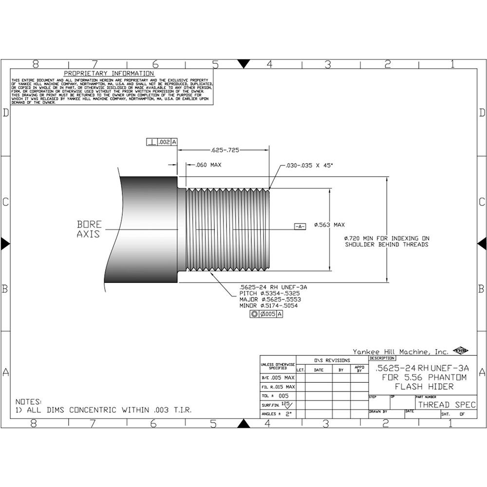YHM 30 LT(A) QD MOUNT WITH M14X1LH