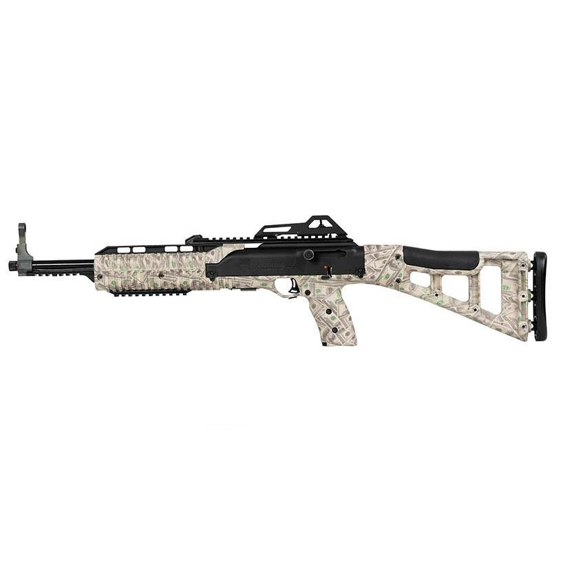HI-POINT 9MM BLACK CARBINE 16.5 BRL 10RND 9TS TARGET STOCK $100 BILL