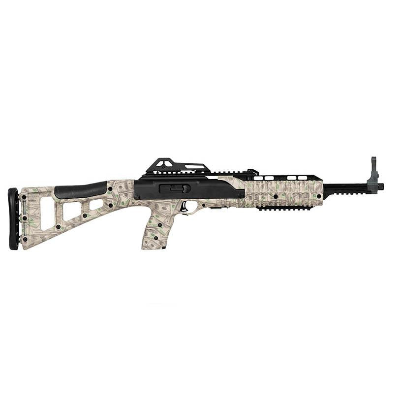 HI-POINT 9MM BLACK CARBINE 16.5 BRL 10RND 9TS TARGET STOCK $100 BILL