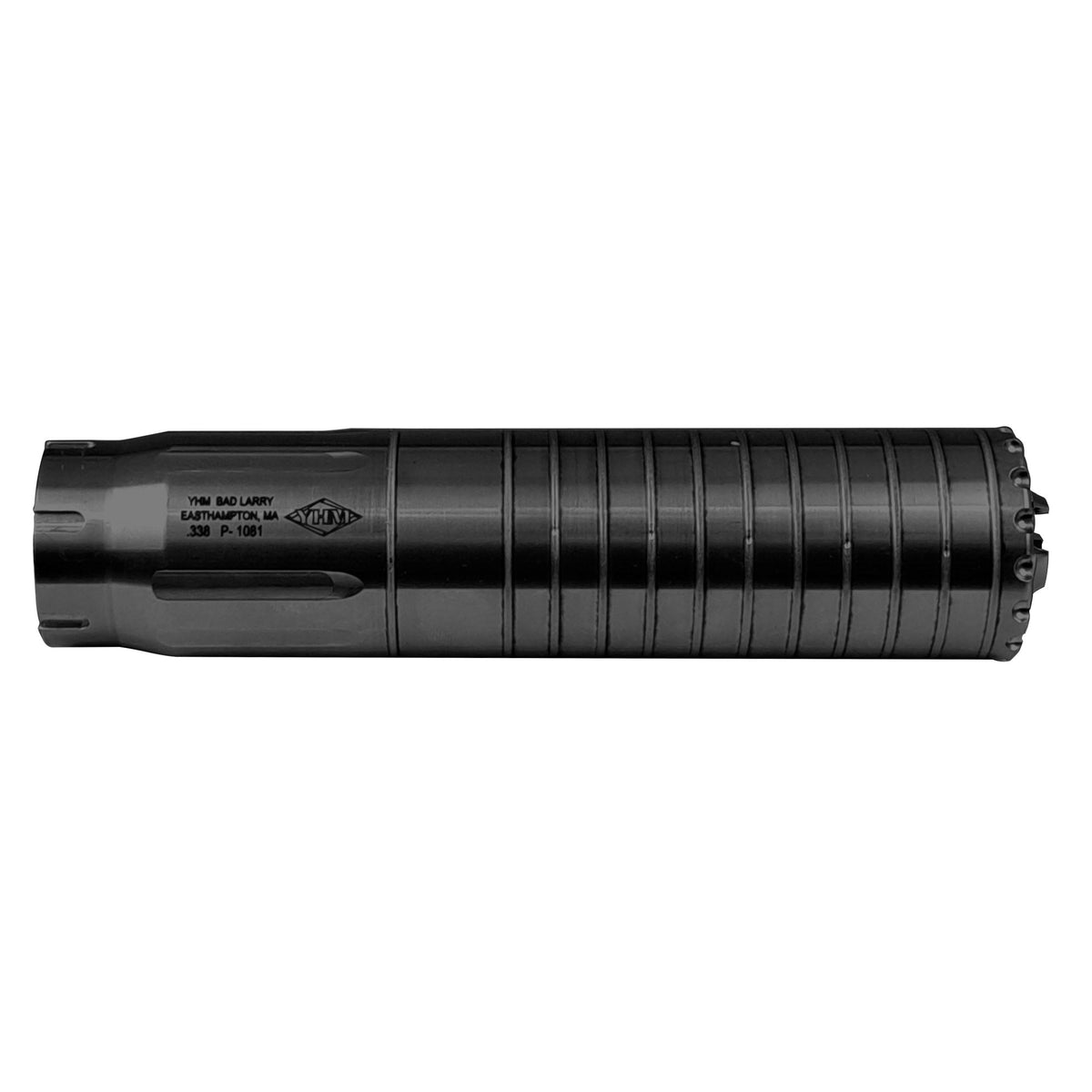 YHM BAD LARRY 338 SUPPRESSOR BLK
