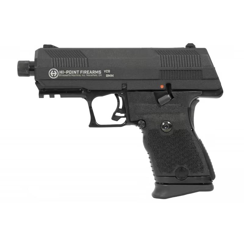 C-9 9mm pistol, YC slide, threaded barrel