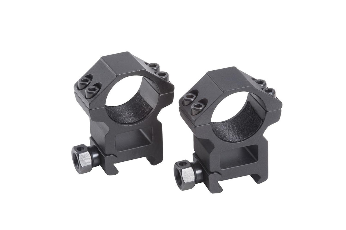 Traditions Tactical 1In Medium Matte Black Ring - 4 screw