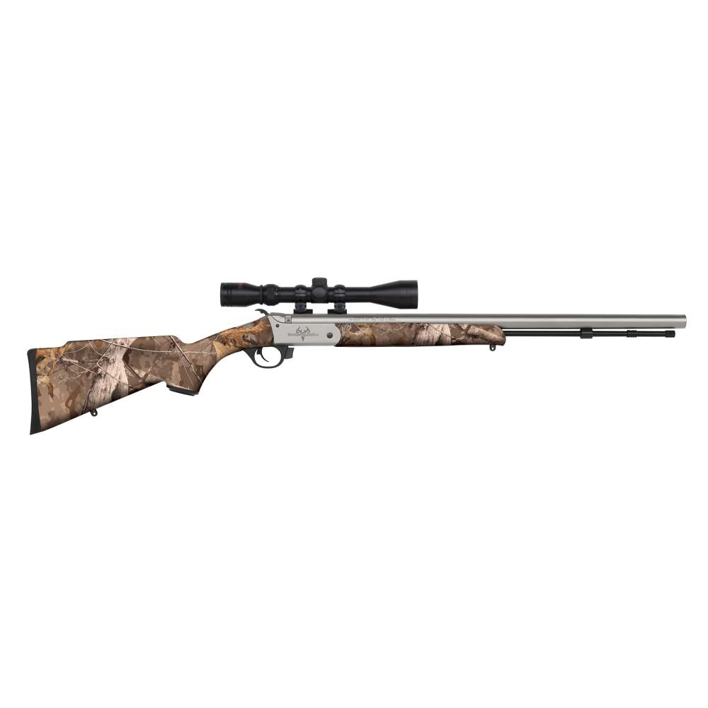 Buckstalker XT Syn Next Camo Wyld / SS No Sights .50 cal 24in w/ 3-9x40