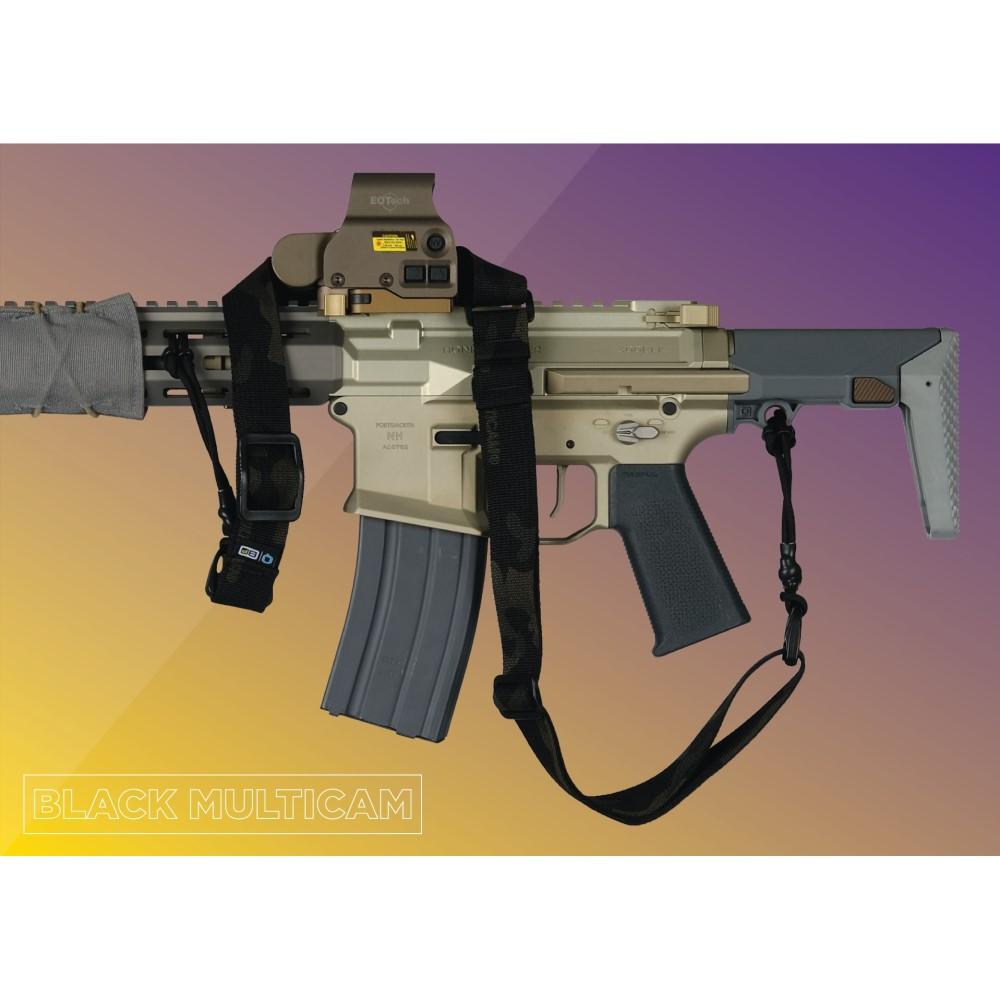 Q G-Sling SLING  BLACK MULTICAM  SLING DEVIL ATTACHMENTS INCLUDED