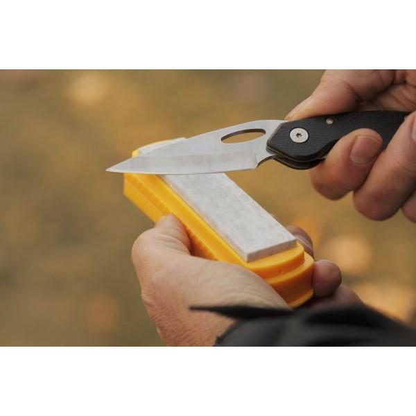 Smith's 4 Natural Arkansas Sharpening Stone w/ Cover