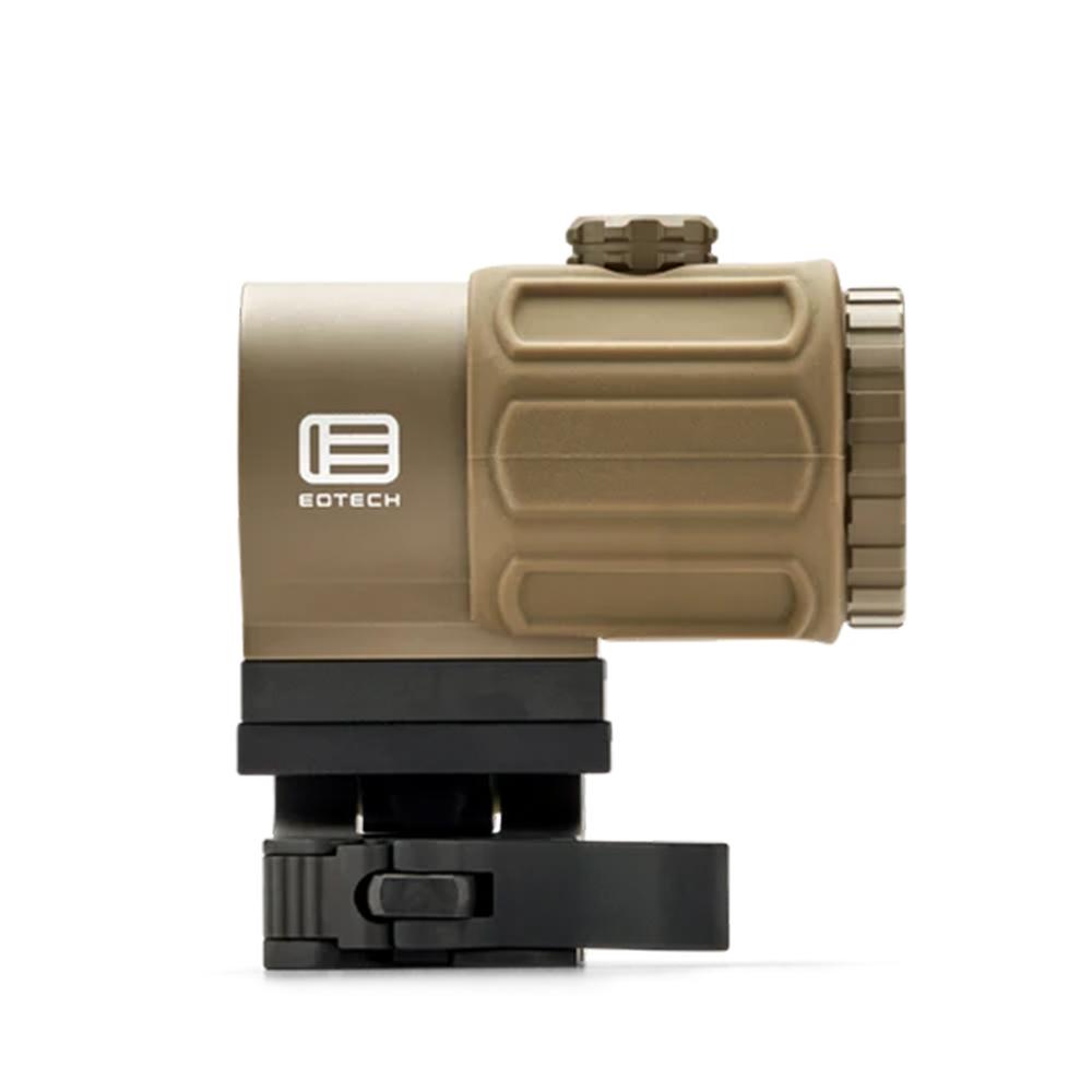 Compact 3x magnifier switch-to-side (STS) mount - TAN/FDE