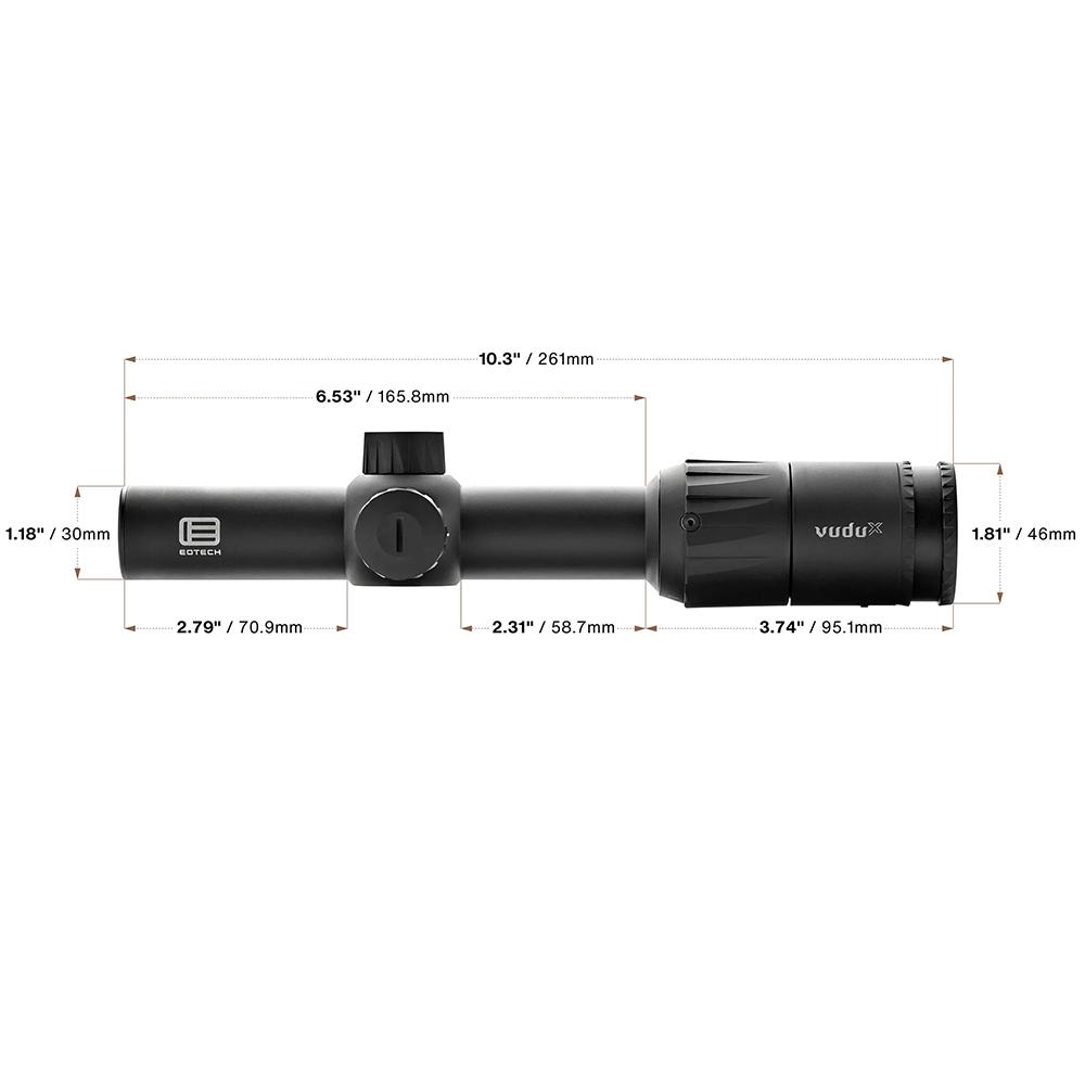 Eotech VuduX 1-6x SFP Riflescope - BD1 Reticle