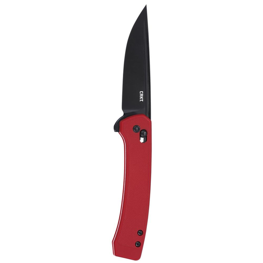 CRKT Q Compact Red 3.05in Flipper