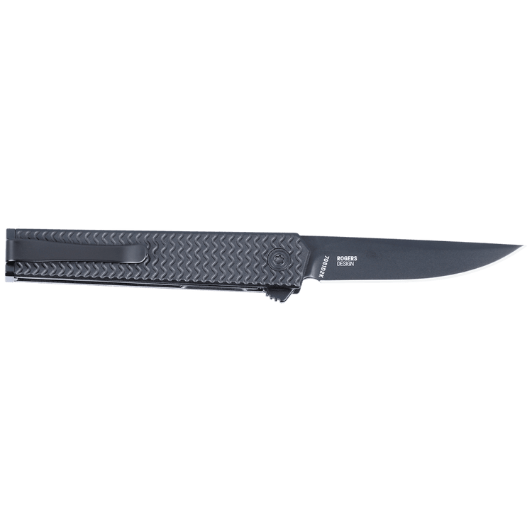 CRKT CEO Microflipper Black Drop Point