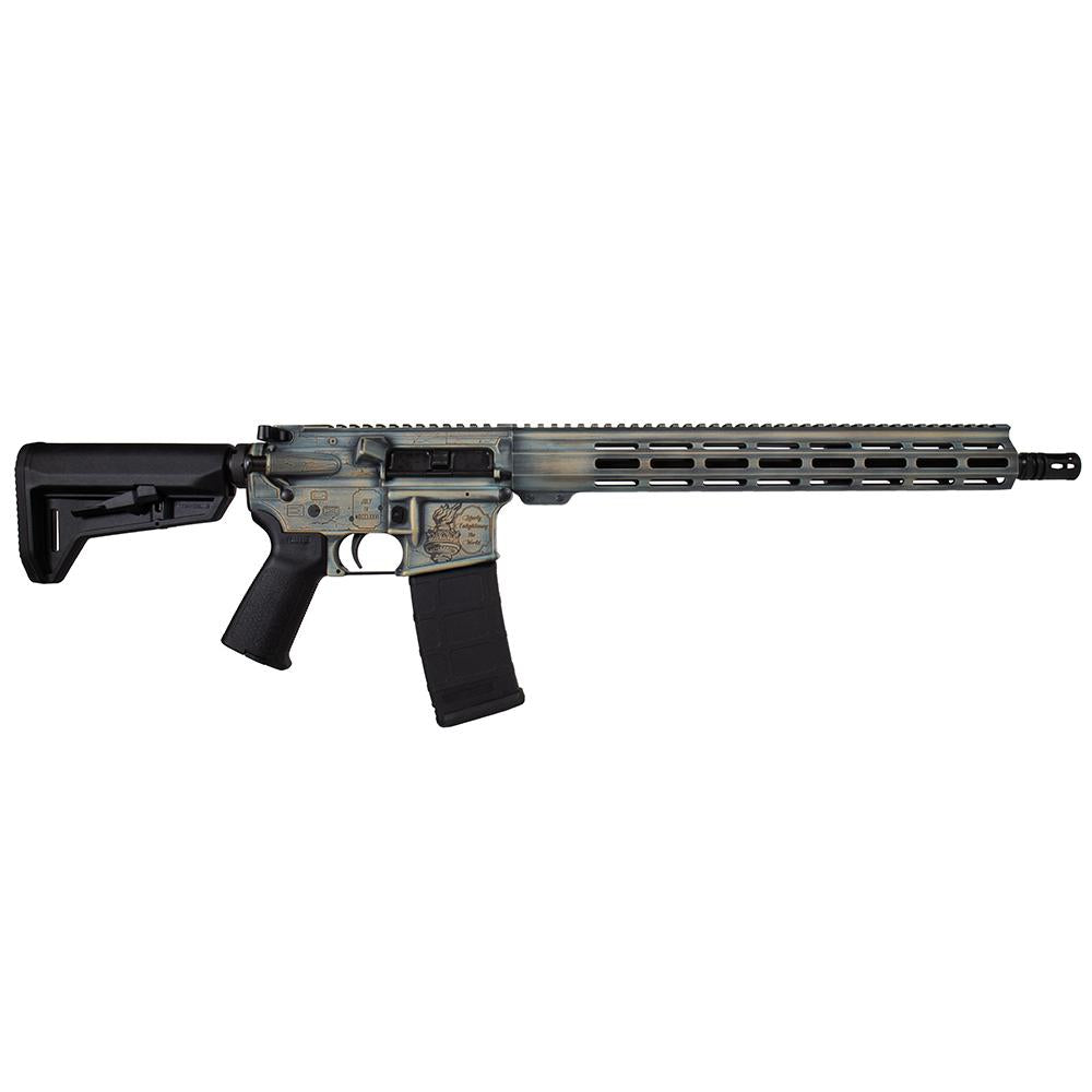 Shark Coast Liberty AR Patina Distressed Cerakote 16, 15 Handguard