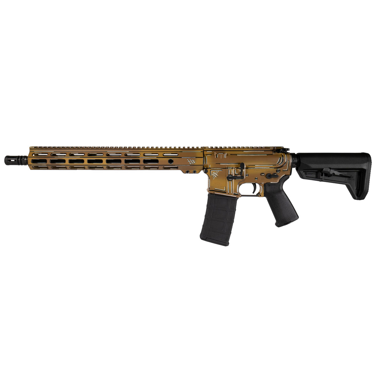 Shark Coast Anime 15 5.56 FDE AR-CA Comp 16'' Brl 10rd