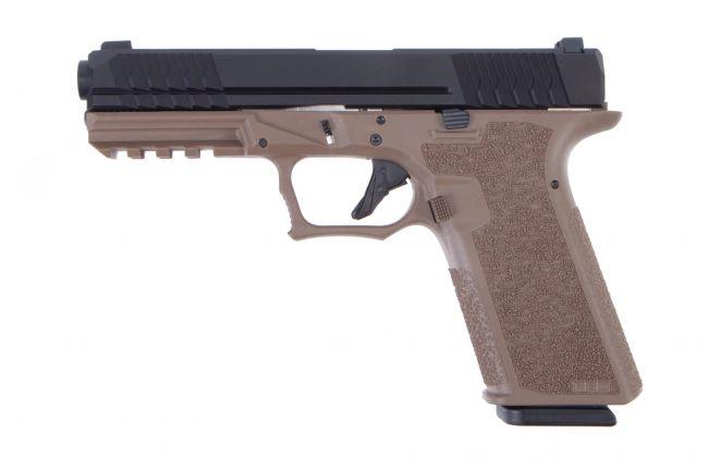 Full Size 9mm Pistol Black slide/FDE Frame 10rd Mag