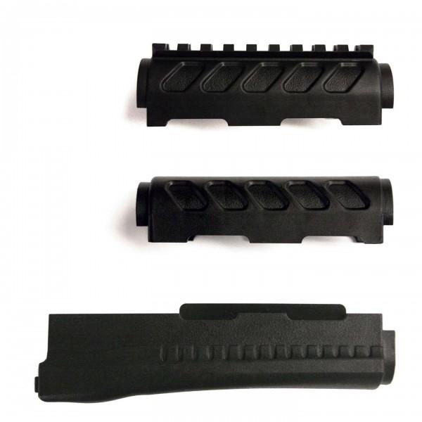 ARCHANGEL AK-SERIES OPFOR FOREND SET - BLK POLYMER