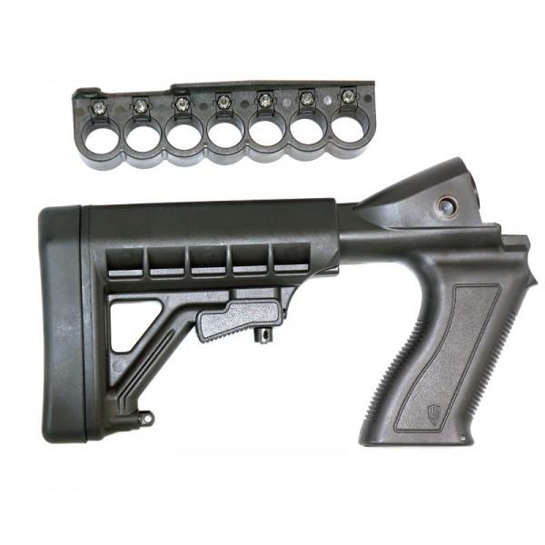 ARCHANGEL REMINGTON 870 12 GAUGE SHOTGUN ADJ BUTTSTOCK & 7RD SHELL CARRIER