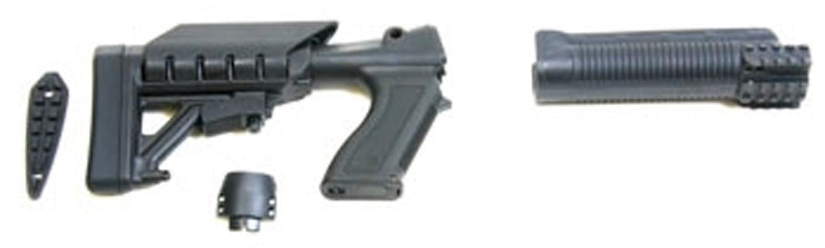 ARCHANGEL 870 12 GAUGE TACTICAL SHOTGUN STOCK SYSTEM (REM 870)-BLK POLYMER
