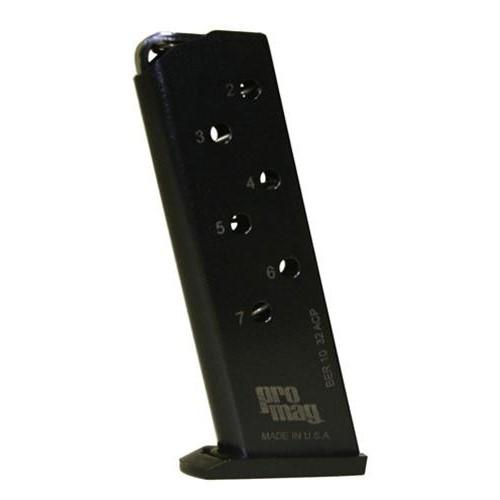 PROMAG BERETTA 3032 TOMCAT .32 ACP 7RD BLUE STEEL MAGAZINE
