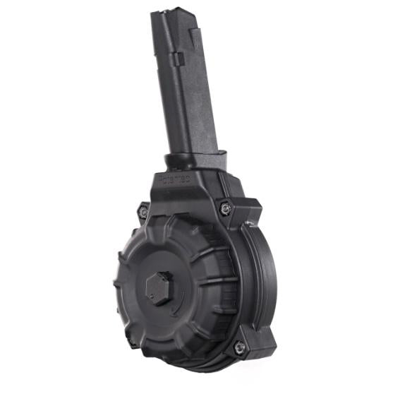 PROMAG Fits GLOCK  48/43X 9MM 50 RD DRUM BLACK POLYMER MAGAZINE