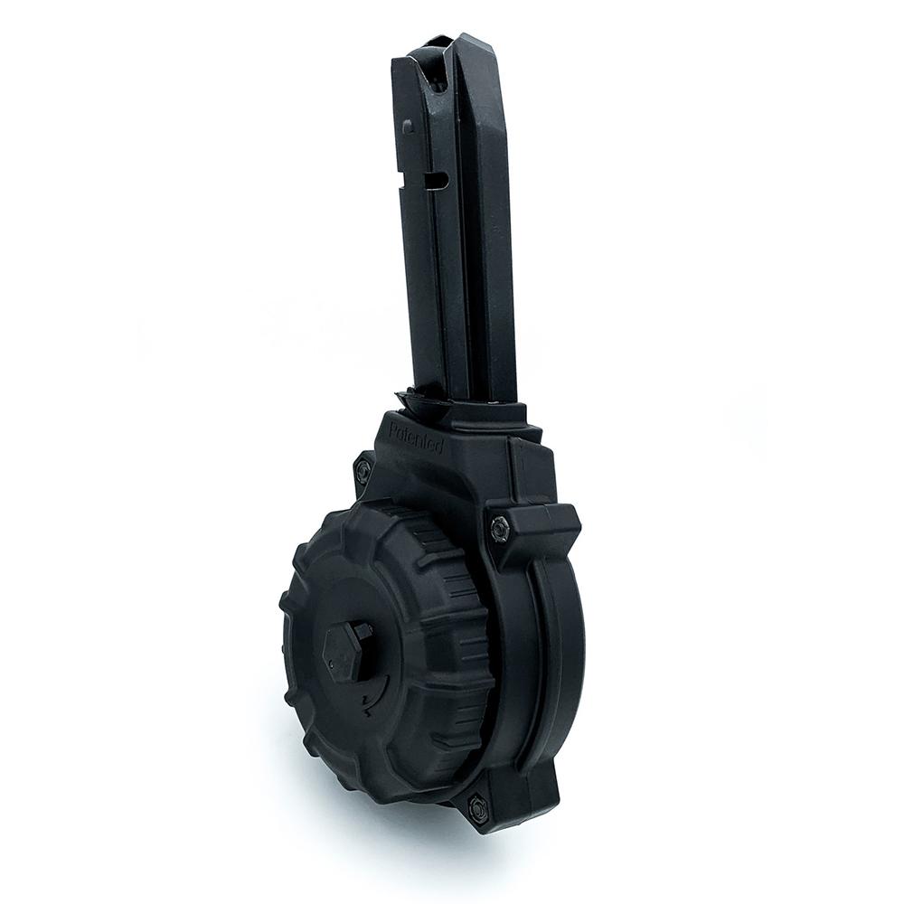 ProMag H&K VP9 9MM (50) RD DRUM BLACK POLYMER MAG.