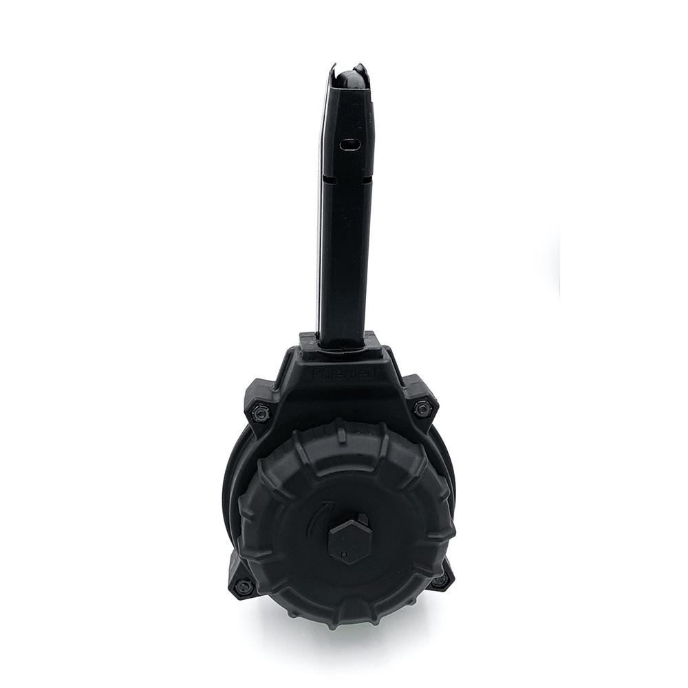 TAURUS TH9 9MM (50) RD DRUM BLACK POLYMER