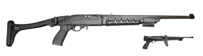 PROMAG RUGER 10/22* TACTICAL FOLDING STOCK - BLK POLYMER