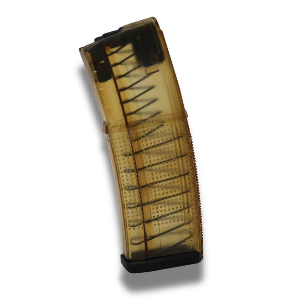 PRO MAG AR-15 5.56MM (30)RD ROLLER FOLLOWER TRANSPARENT PLYMR