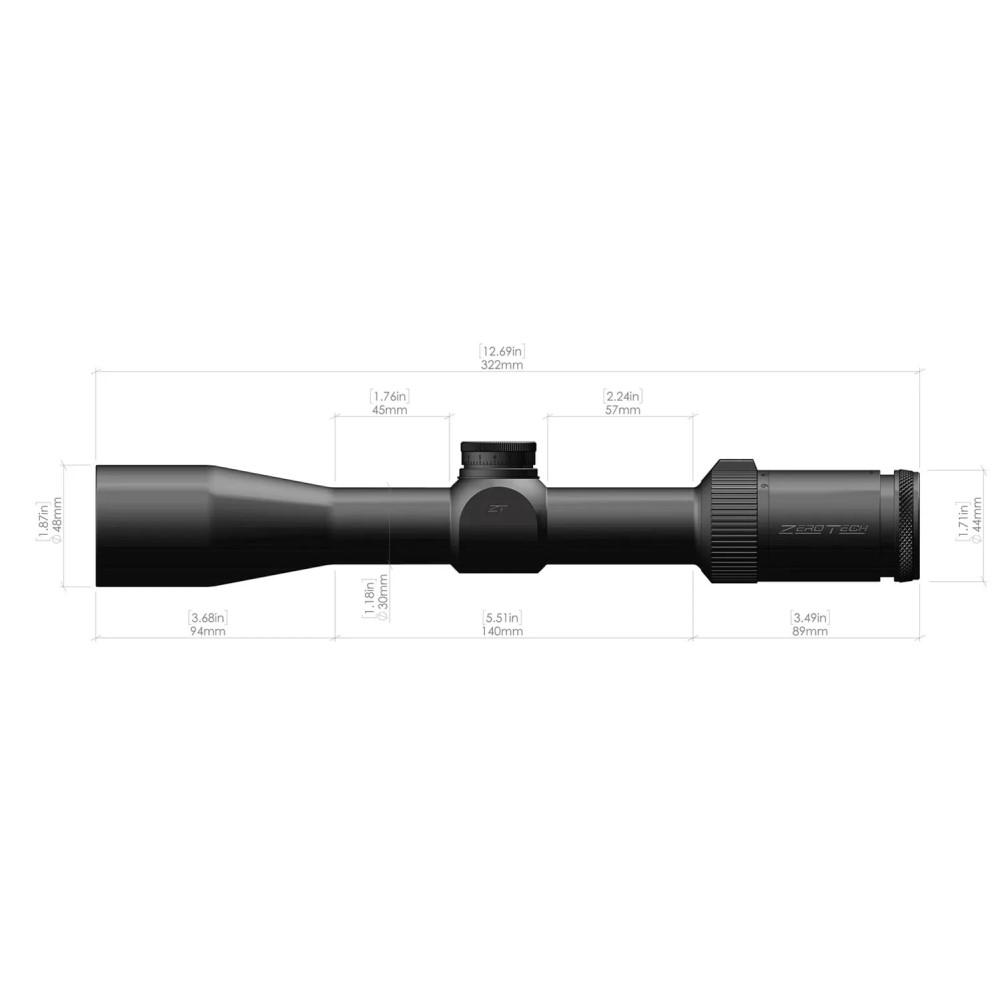 Thrive Riflescope 3-9x40 ZeroPlex MOA 30mm