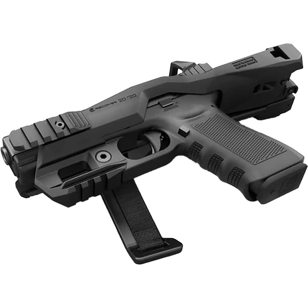 RECOVER TACTICAL 2020N+SLX+MG9+UR+CR+FS+ML3RAIL BRACE BLACK