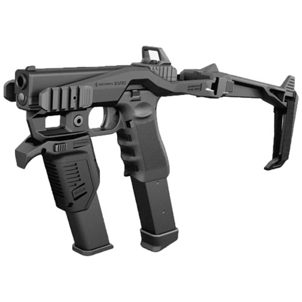 RECOVER TACTICAL 2020N+SLX+MG9+UR+CR+FS+ML3RAIL BRACE BLACK