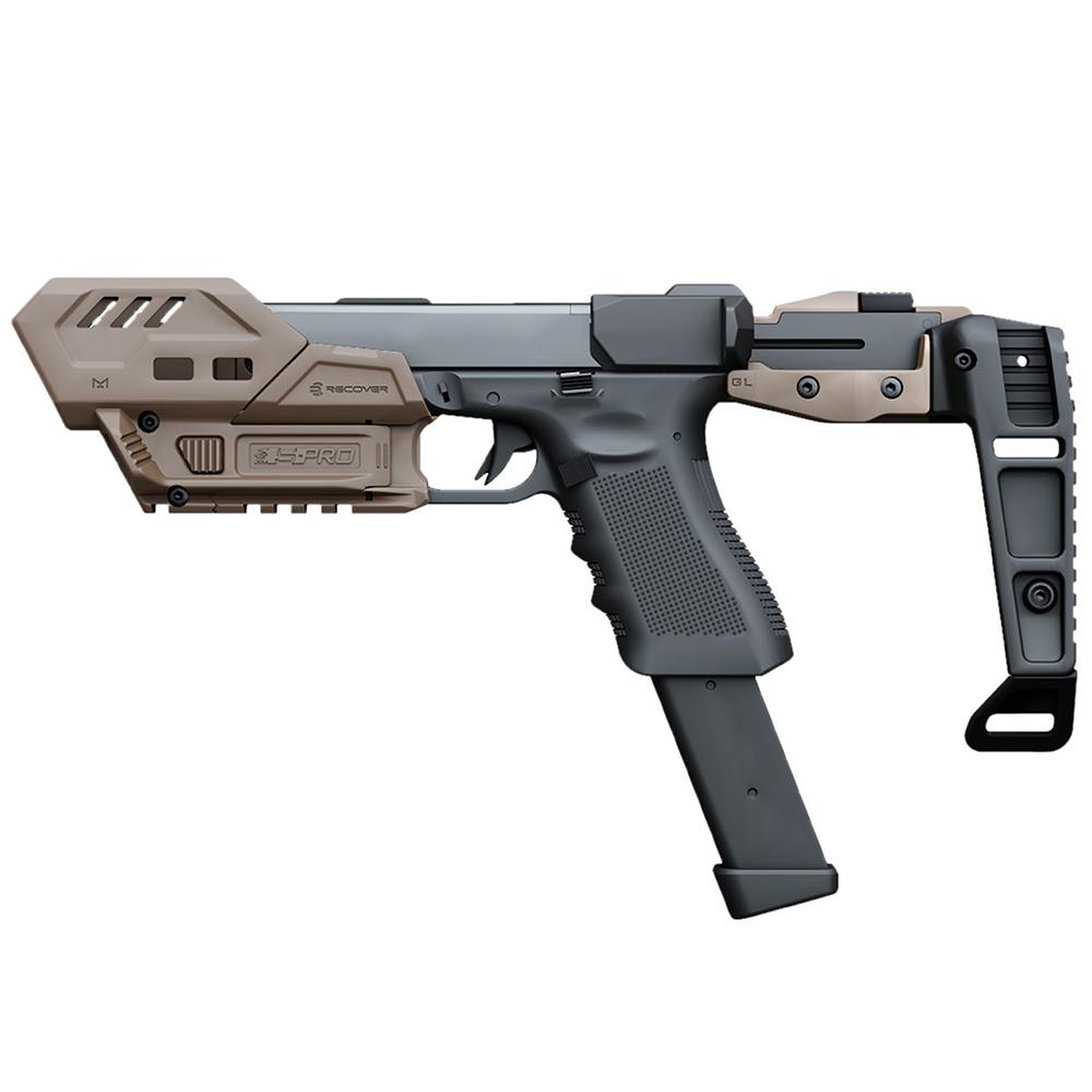 RECOVER TACTICAL SPRO MG FULL KIT FOR GLOCK 9/40 TAN