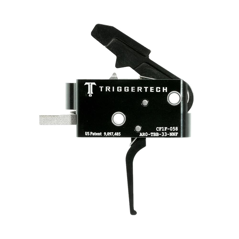 TriggerTech Black Competitive Flat AR15 Two Stage 3.5lb Trigger