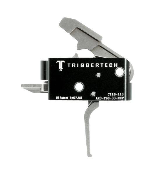 TRIGGERTECH AR15 COMPETITIVE FLAT TRIGGER 2 STAGE SST/BLK