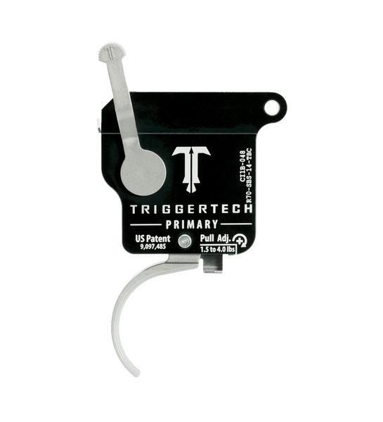 TRIGGERTECH REM 700 PRIMARY CURVED TRIGGER SINGLE STAGE SST/BLK