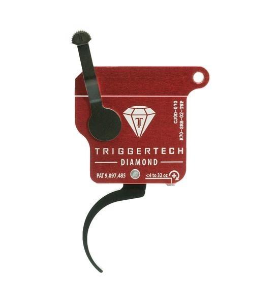 TRIGGERTECH REM 700 CLONE BLK DIAMOND PRO TRIGGER SINGLE STAGE ADJ BLK/RED