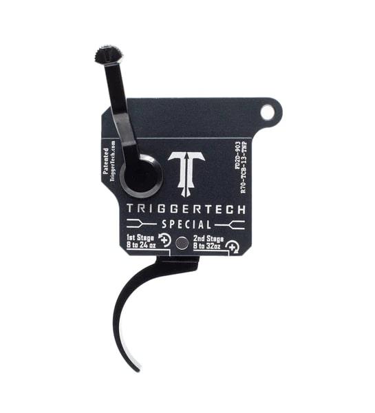 TRIGGERTECH REM 700 CLONE 2-STAGE BLACK SPECIAL PRO-CLEAN CURVED TRIGGER