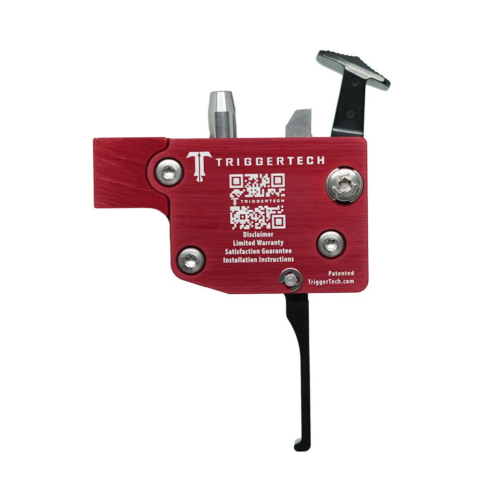 TriggerTech Diamond - Tikka -  Right Hand Red Flat Lever