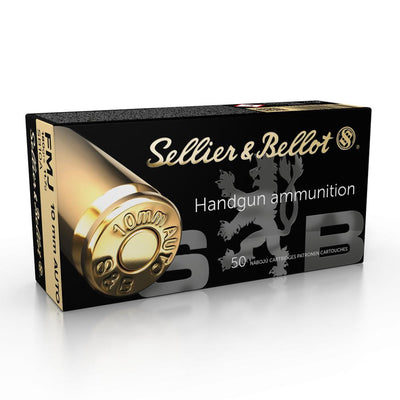 S & B 10MM 180 FMJ 50RD