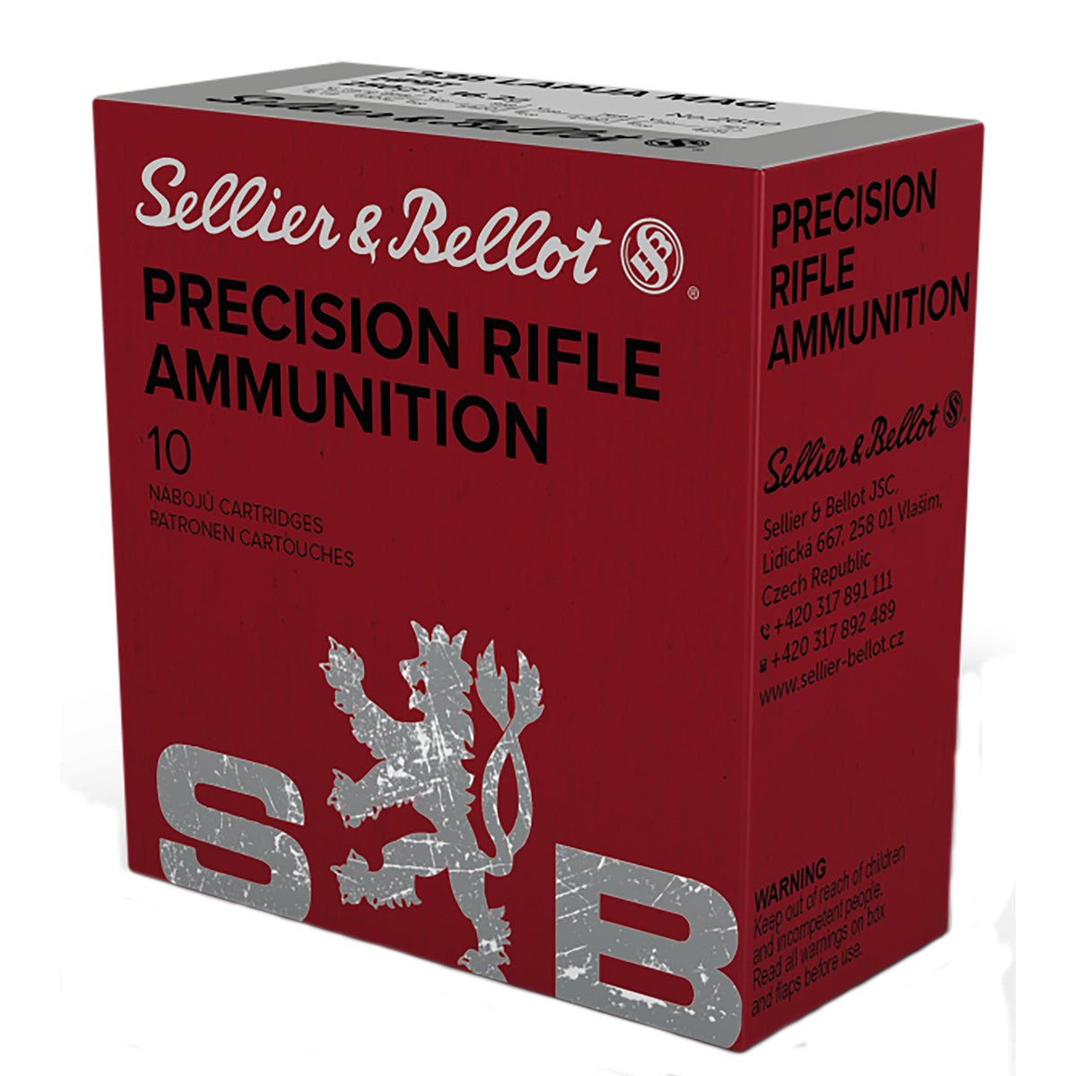 S&B .338 Lapua Mag 300gr HPBT 10 RD