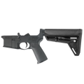 AR-15 Completed Lower Receiver with Adjustable Slim Line Stock