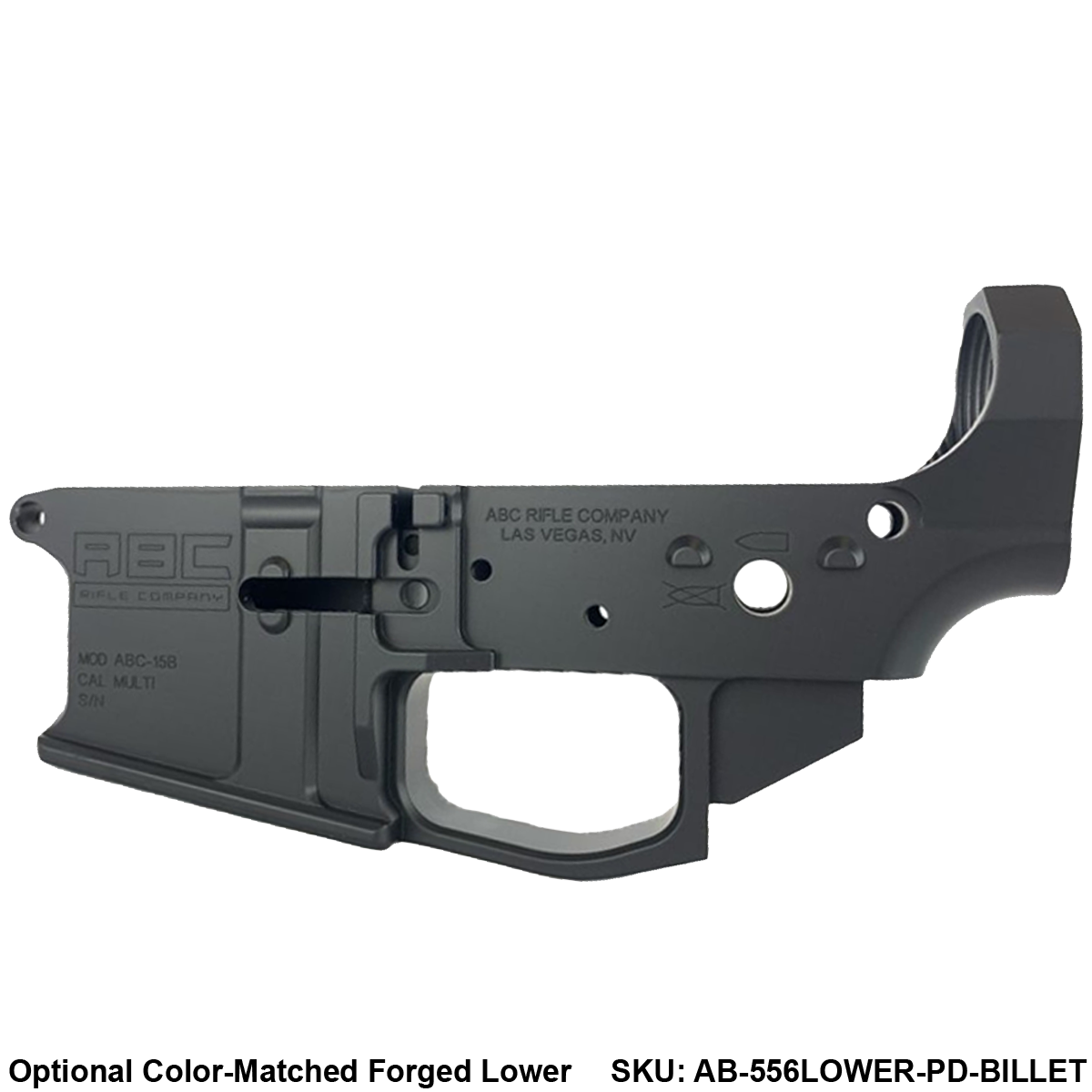 AR-15 Rifle Build Kit 7.62x39 16" Barrel 15" M-Lok Handguard - Black